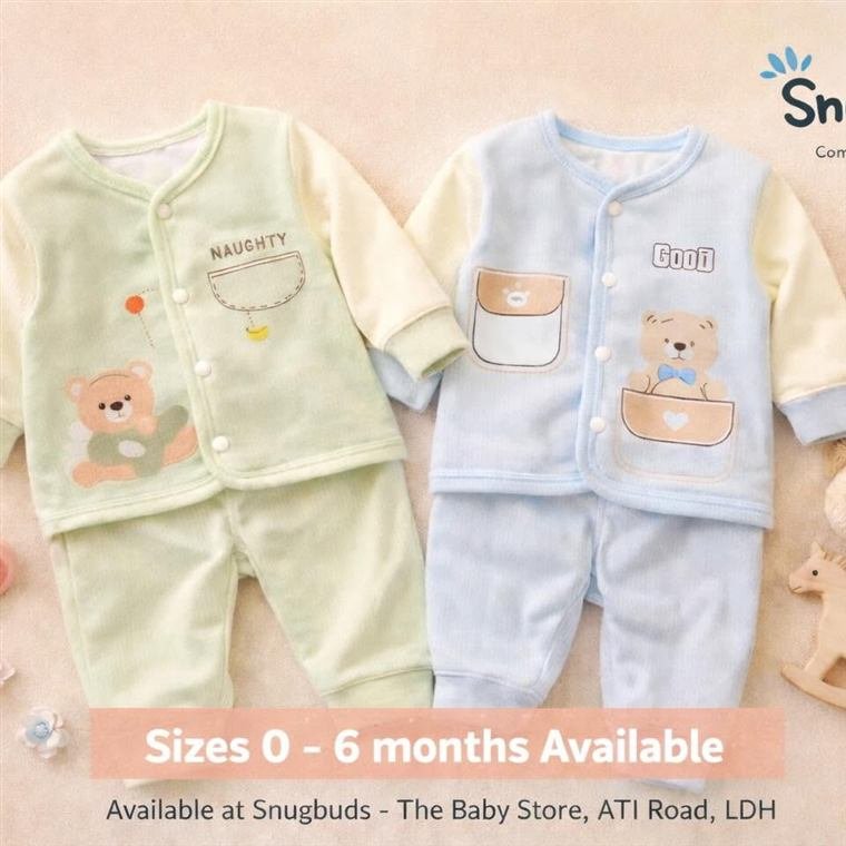 Newborn baby clothing sets for 0–6 months at SnugBuds Ludhiana